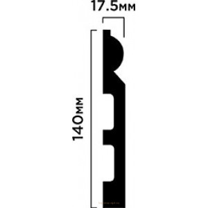 Напольный плинтус B140 HIWOOD