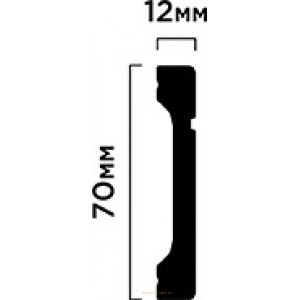 Напольный плинтус B70V1L HIWOOD