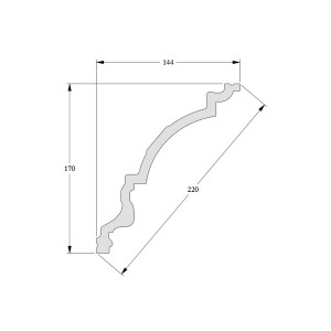 Карниз Orac Decor C301