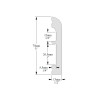 Карниз Orac Decor SX183 CASCADE