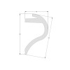 Скрытое освещение Orac Decor C364 WAVE