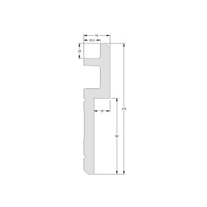 Карниз Orac Decor C395 STEPS