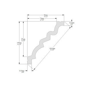 Карниз Orac Decor C326F MANOIR