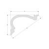 Карниз Orac Decor C341F HERITAGE M