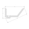 Скрытое освещение Orac Decor C358 RAIL