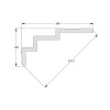 Карниз Orac Decor C392 STEPS