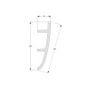 Скрытое освещение Orac Decor C374 ANTONIO