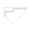 Карниз Orac Decor C391 STEPS