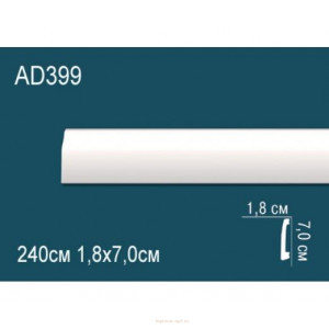 Напольный плинтус Перфект AD399