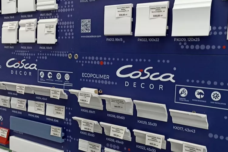 Cosca Decor — российский производитель интерьерного декора из МДФ и экополимера